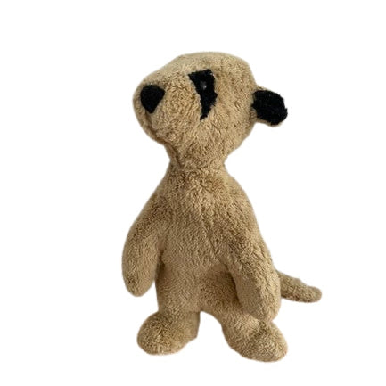 Hellbraunes Erdmännchen mit Spieluhr
