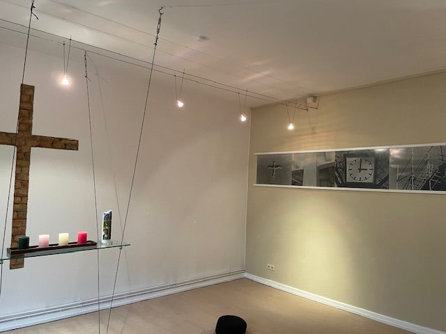 Bilderrahmenleisten, weiß lackiert für Glasbildrahmen