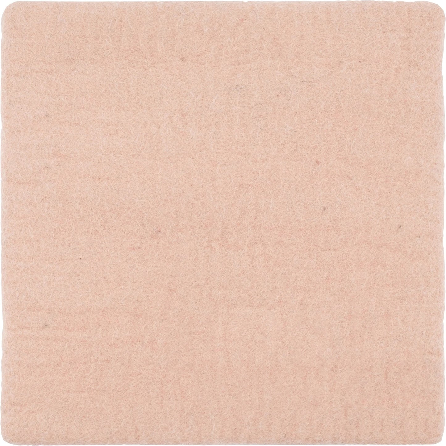 Sitzauflage, flach 36 x 36 cm aus Wollfilz, MERLE Fb. rosa