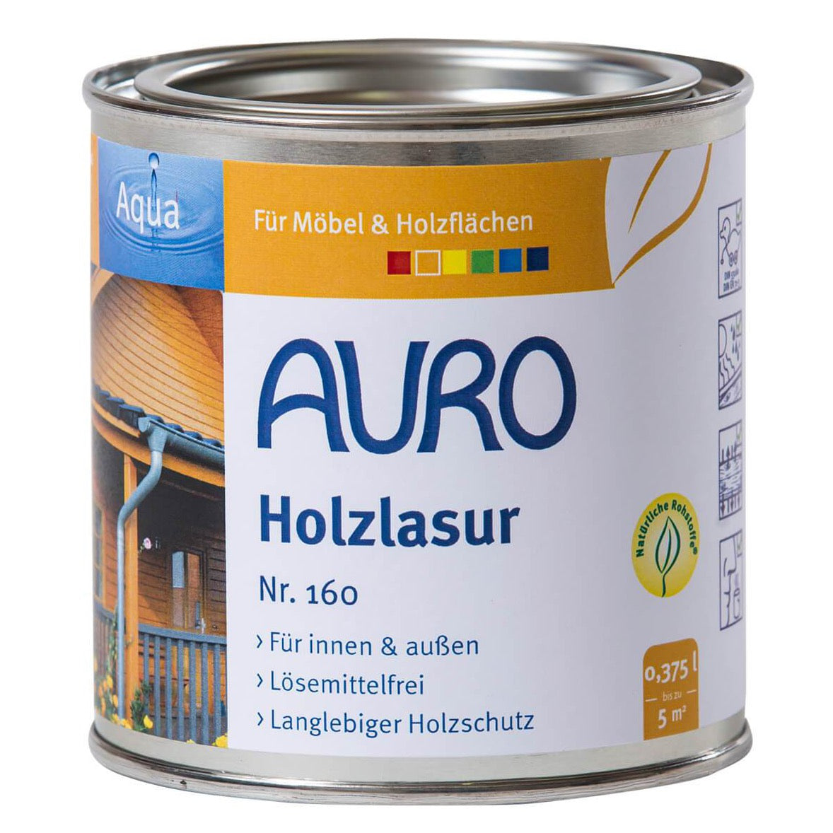 AURO Lasur, Aqua Nr. 160