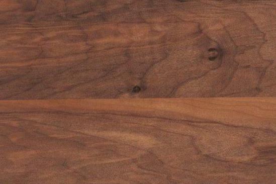 Holzmuster amerikanischer Nussbaum oder Schwarznuss