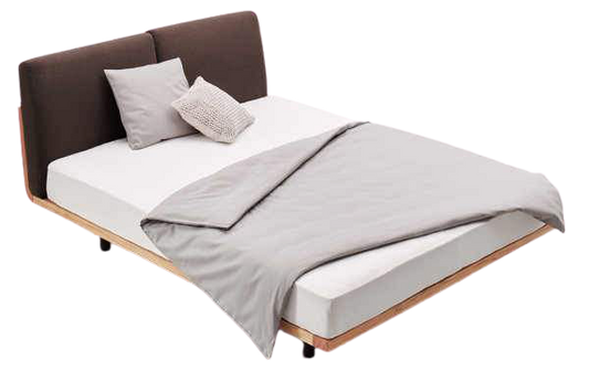 Bett SWING mit Polsterrückenlehne