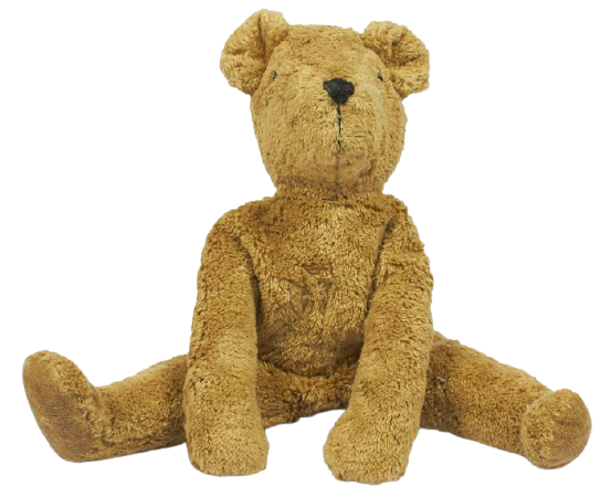 Schlenker-Tierpuppe - Bär, ca. 40 cm, beige