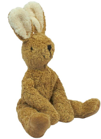 Schlenker-Tierpuppe Hase klein, beige