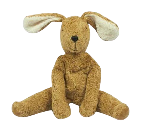 Senger Stofftier Schlenker-Tierpuppe Hase- groß, beige