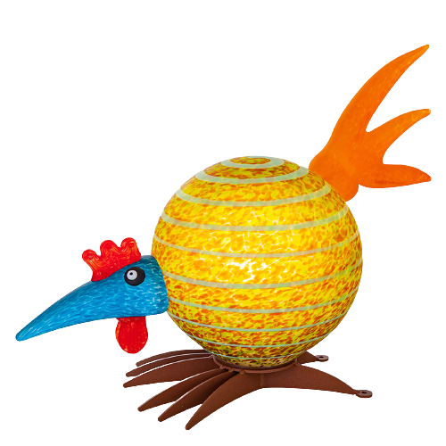 Borowski Trulla Outdoor Lichtobjekt, mundgeblasen, oliv