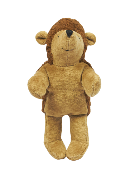 Tierpuppenbaby-Igel von Senger, beige,dunkelbraun,