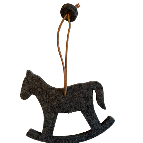 Filzanhänger Schaukelpferd