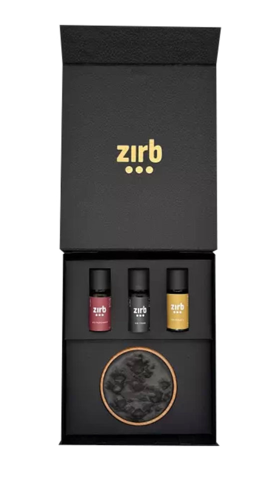 zirb. Geschenkbox mit 3 Lieblingsdüfte nach Wahl