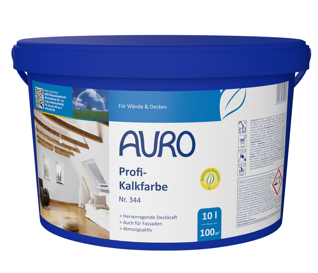 AURO Profi-Kalkfarbe Nr. 344