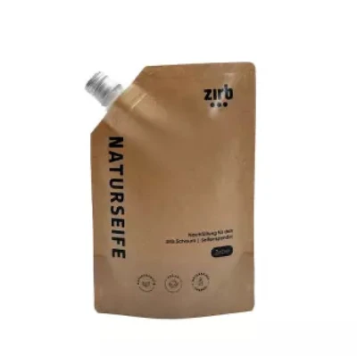 Naturseife mit Zirbengeruch, vegan